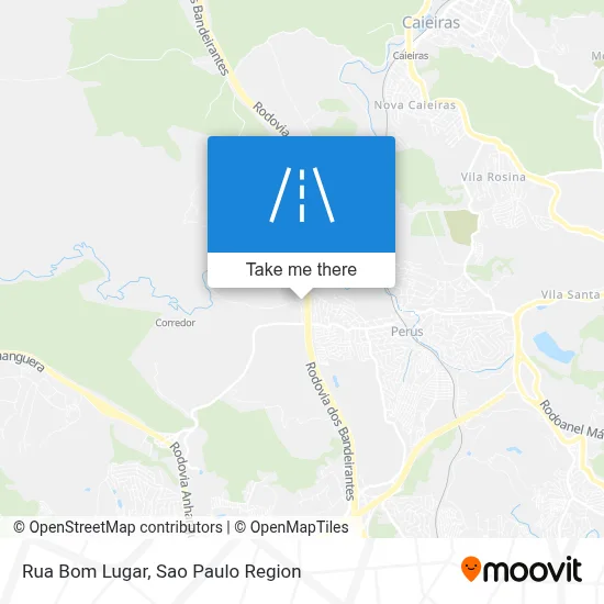 Rua Bom Lugar map