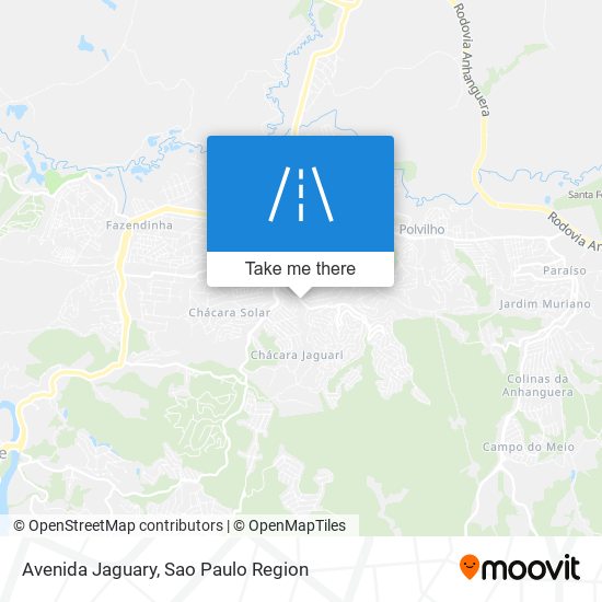 Avenida Jaguary map