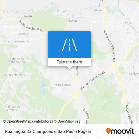 Rua Lagoa Da Charqueada map