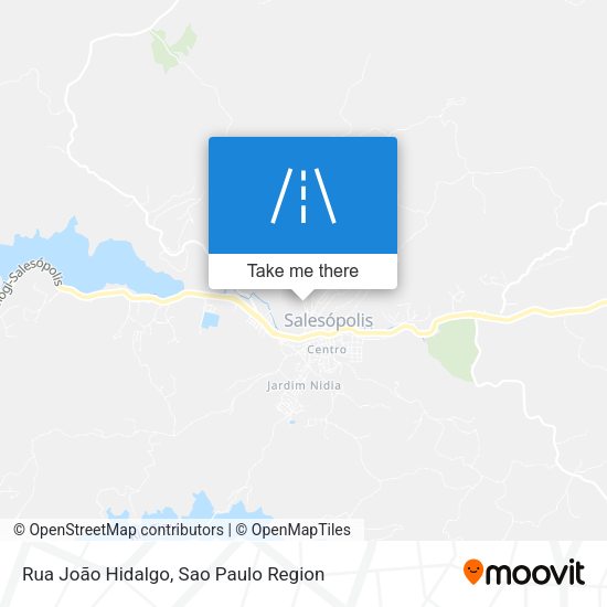 Rua João Hidalgo map