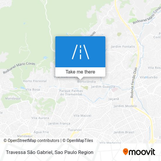 Travessa São Gabriel map