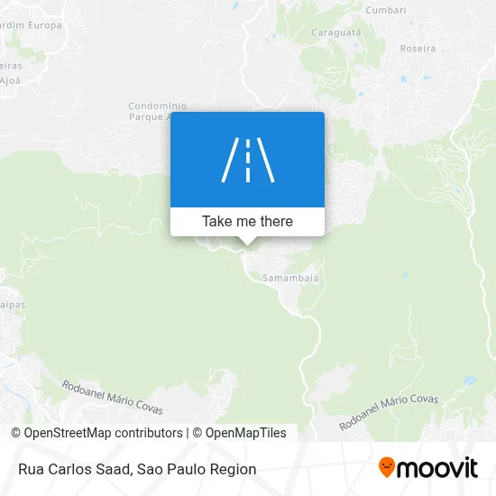 Rua Carlos Saad map