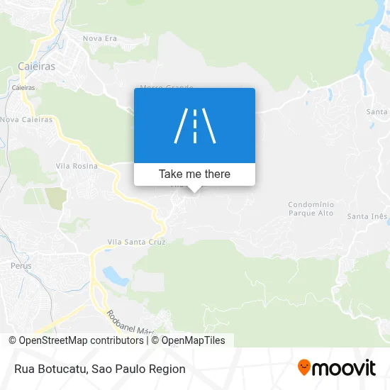 Rua Botucatu map