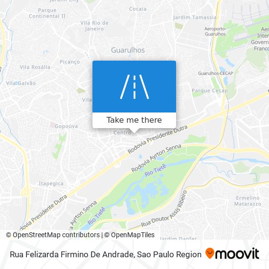 Rua Felizarda Firmino De Andrade map