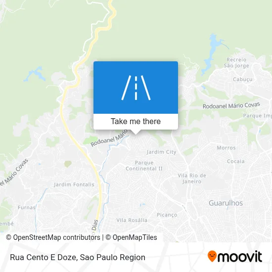 Rua Cento E Doze map