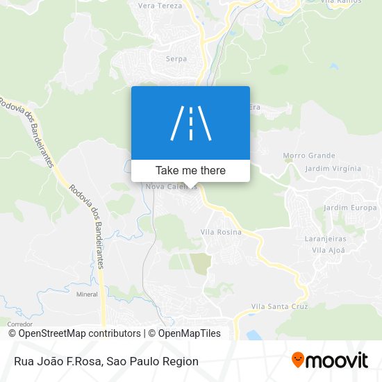 Rua João F.Rosa map