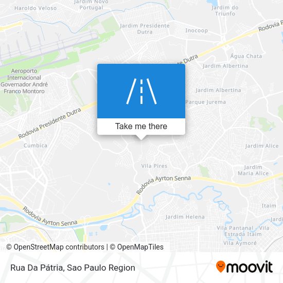 Rua Da Pátria map