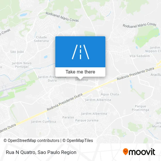 Rua N Quatro map