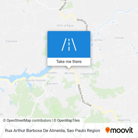 Rua Arthur Barbosa De Almeida map