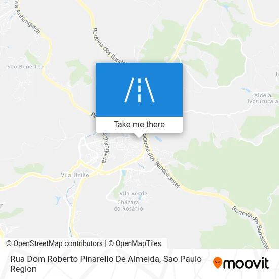 Rua Dom Roberto Pinarello De Almeida map