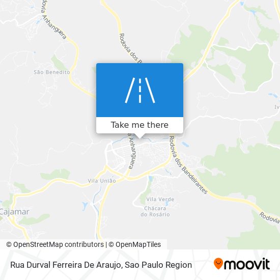 Rua Durval Ferreira De Araujo map