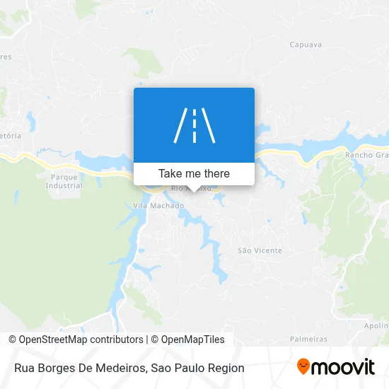 Rua Borges De Medeiros map