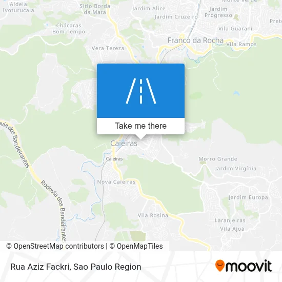 Rua Aziz Fackri map