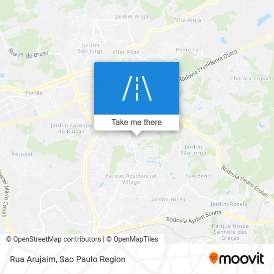 Rua Arujaim map