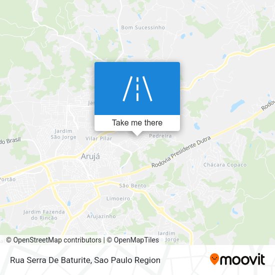 Rua Serra De Baturite map