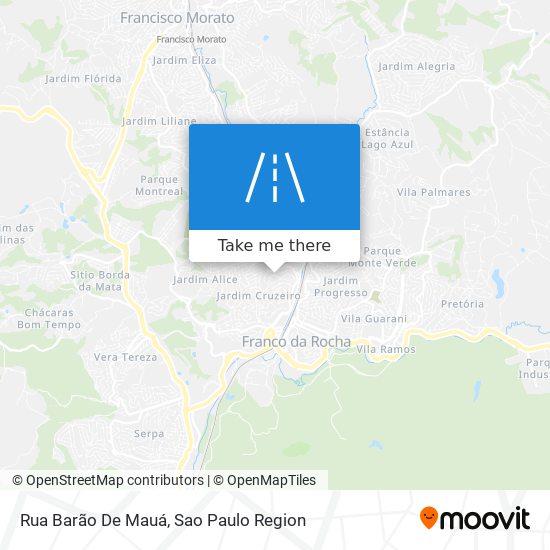 Mapa Rua Barão De Mauá