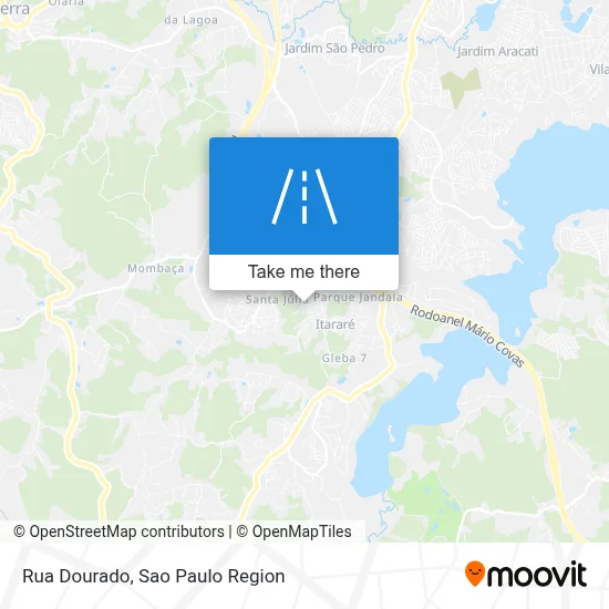 Rua Dourado map