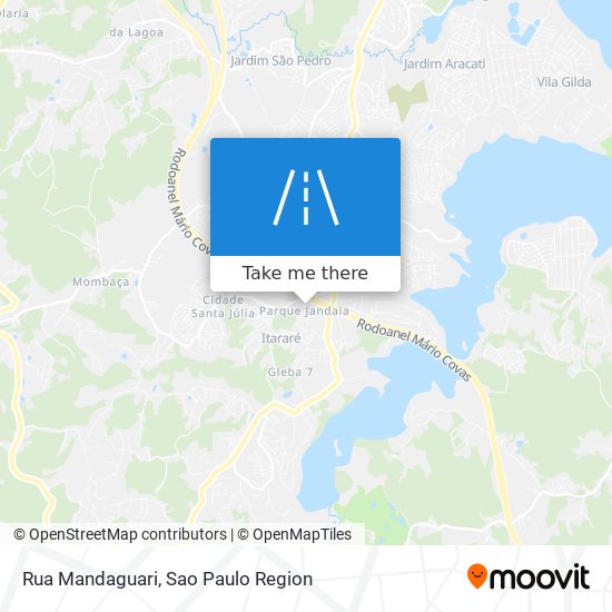 Rua Mandaguari map