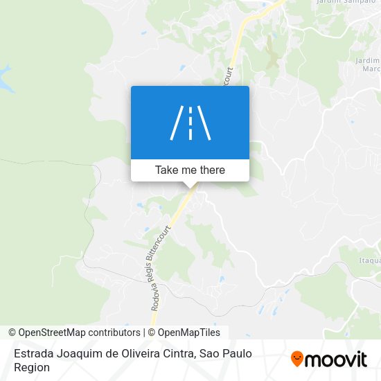 Estrada Joaquim de Oliveira Cintra map