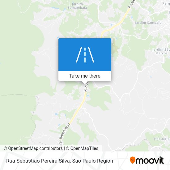 Rua Sebastião Pereira Silva map