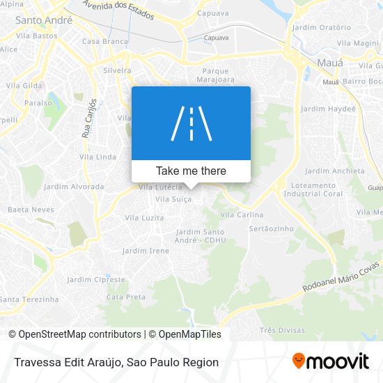 Travessa Edit Araújo map
