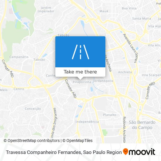 Travessa Companheiro Fernandes map