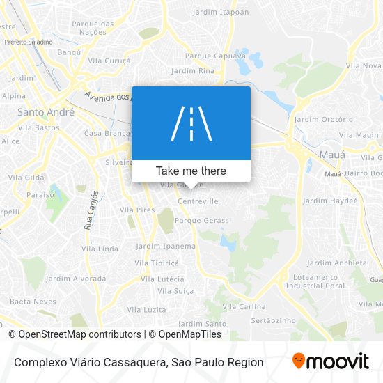 Complexo Viário Cassaquera map