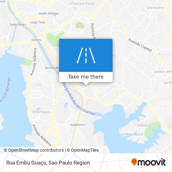 Rua Embu Guaçú map