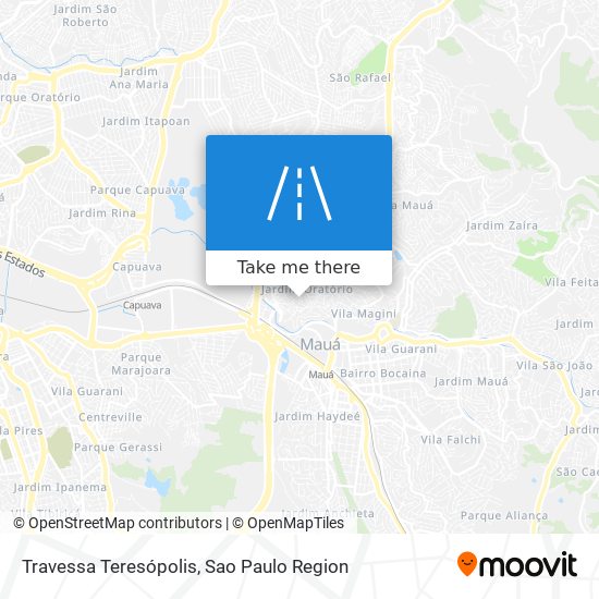 Travessa Teresópolis map