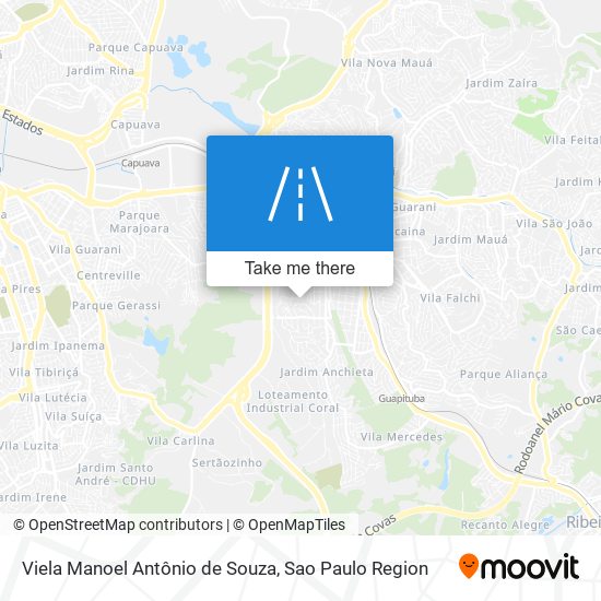 Viela Manoel Antônio de Souza map