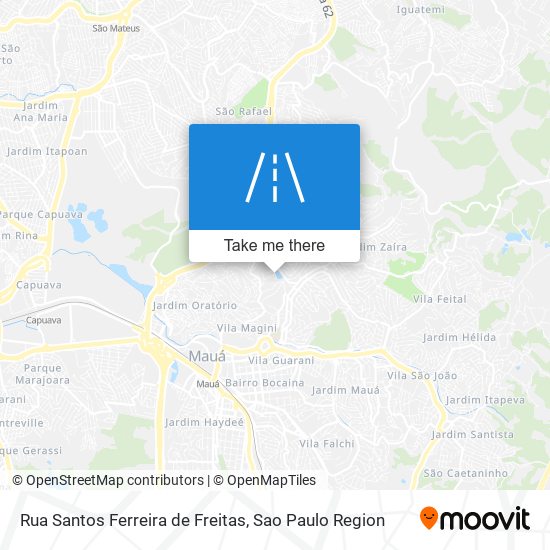 Rua Santos Ferreira de Freitas map