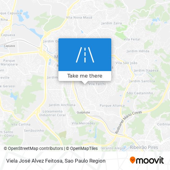 Viela José Alvez Feitosa map