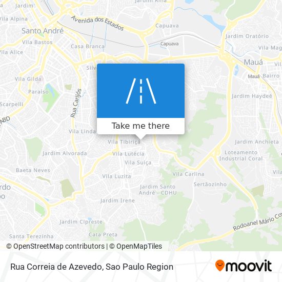 Rua Correia de Azevedo map