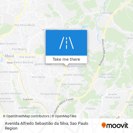 Avenida Alfredo Sebastião da Silva map