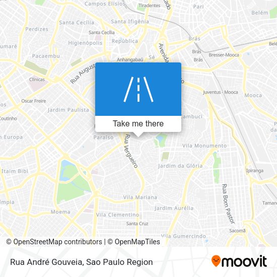 Rua André Gouveia map