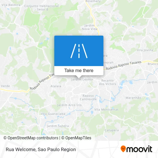 Rua Welcome map