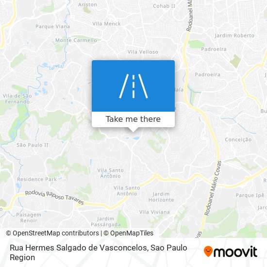 Rua Hermes Salgado de Vasconcelos map