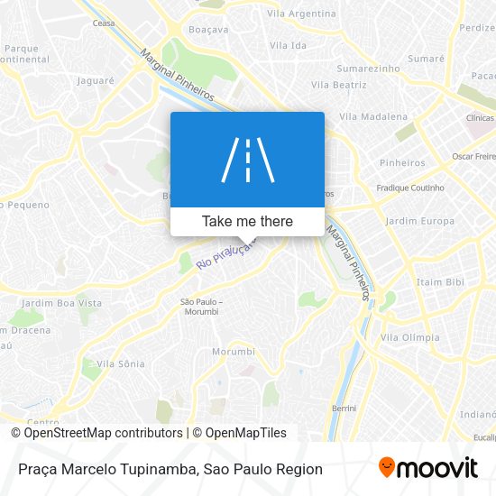 Praça Marcelo Tupinamba map