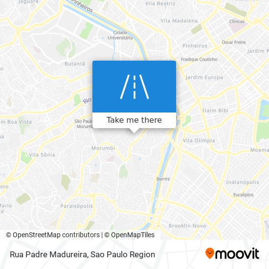 Rua Padre Madureira map