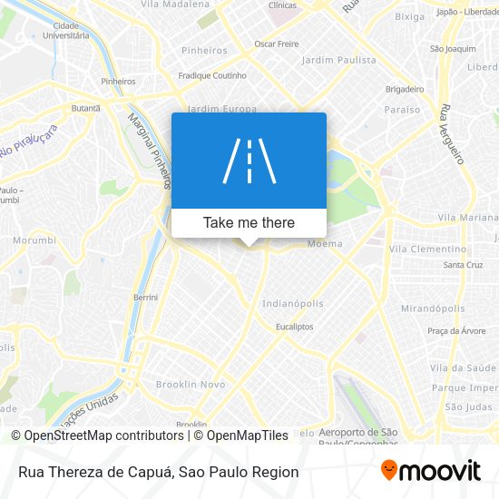 Rua Thereza de Capuá map