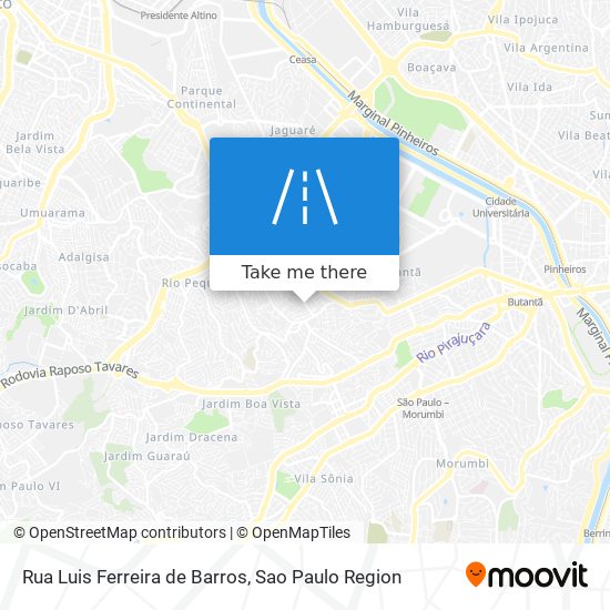 Rua Luis Ferreira de Barros map