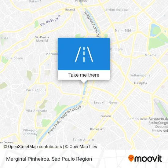 Marginal Pinheiros map