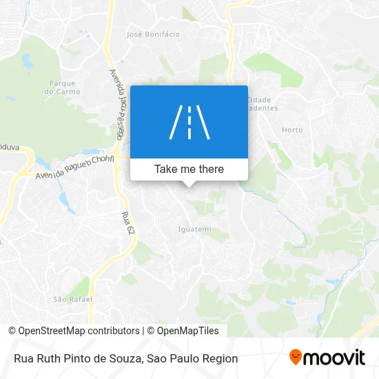 Rua Ruth Pinto de Souza map