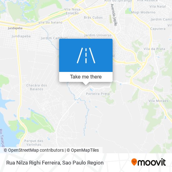 Mapa Rua Nilza Righi Ferreira