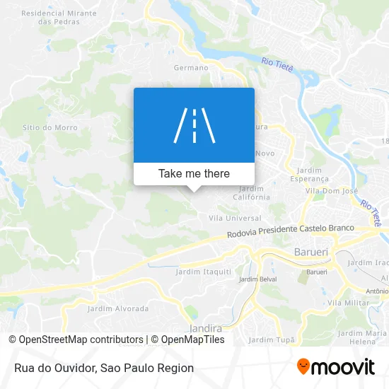 Rua do Ouvidor map
