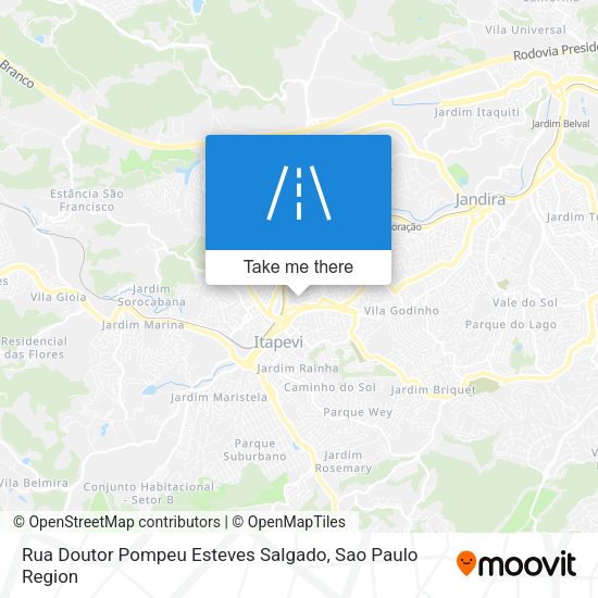 Rua Doutor Pompeu Esteves Salgado map