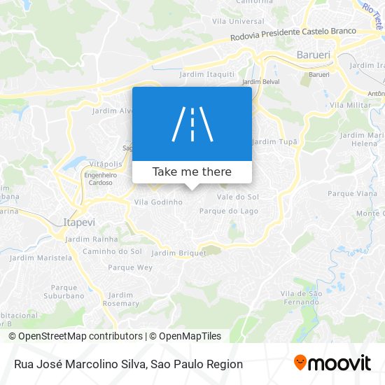 Rua José Marcolino Silva map