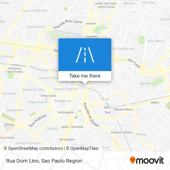 Rua Dom Lino map