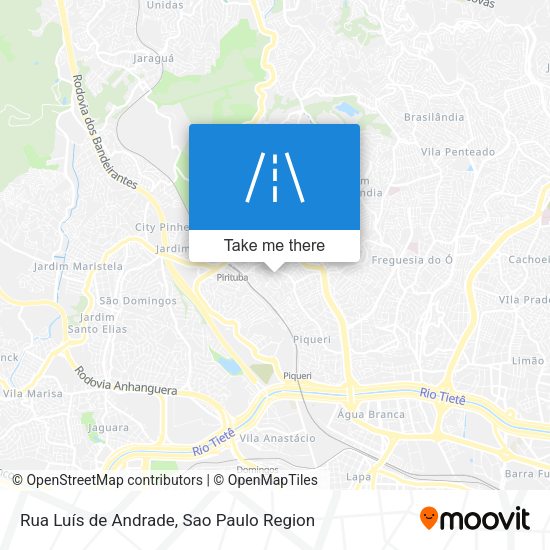 Rua Luís de Andrade map