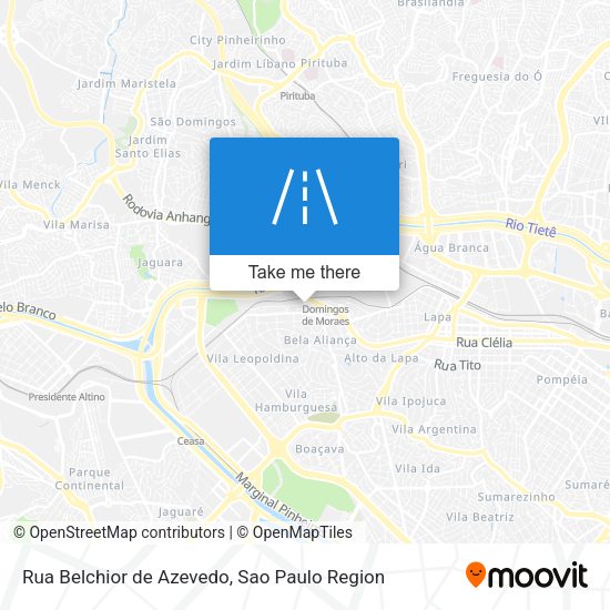 Rua Belchior de Azevedo map